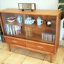 Mid Century Vintage Jentique Bookcase Display Cabinet Image 9
