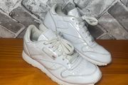 Reebok Classic Ladies All White Trainers UK5 EUR38   S-D