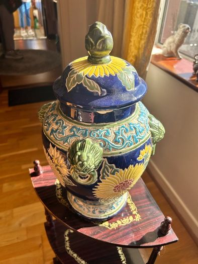 Ornate urn