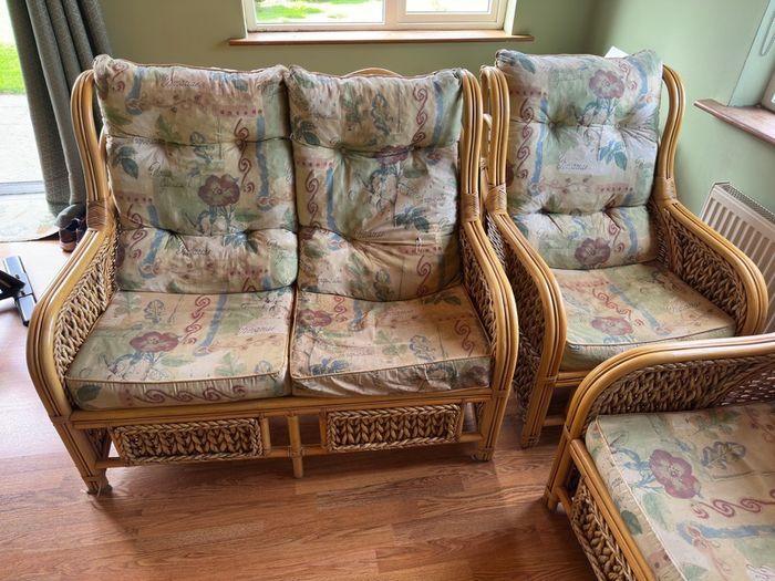 Wicker Furniture Set 2+ 1 + 1