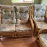 Wicker Furniture Set 2+ 1 + 1 Image 2