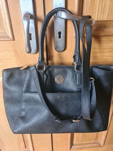 DKNY handbag, black