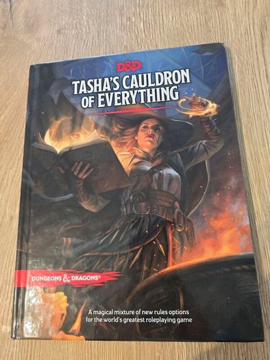 dungeons and dragons book Tasha's cauldron