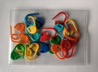 Stitch Markers - Lockable - Pack of 20