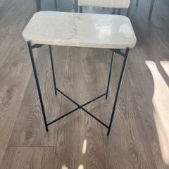 Marble Top Side Table