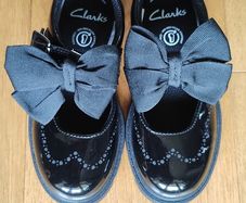 New Clarks Girls School Shoes
