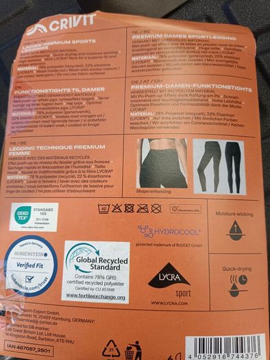 Ladies Sport leggings - Free shipment