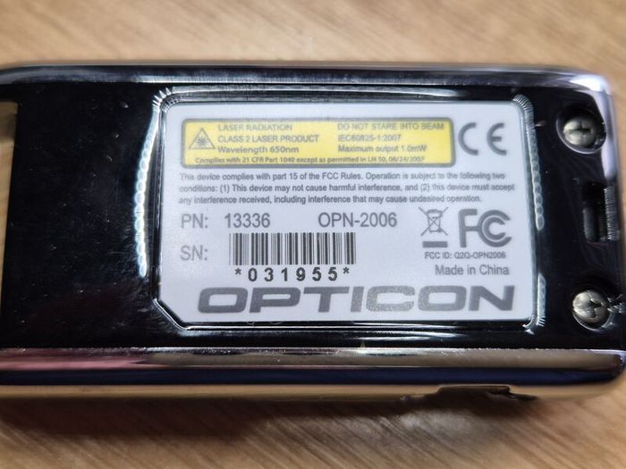 OPTICON bluetooth barcode scanner NEW