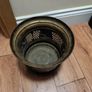Brass Planter Pot Vintage Lion Rings Handcrafted Antique Metal Jardiniere Collectable Retro Image 9