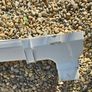 White gutter plastic 3.5M Image 3