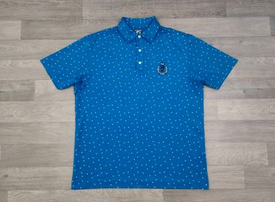 FootJoy FJ Floral Patterned Golf Polo Shirt Mens XL