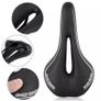 RaMokey Road Bike Seat, Mountain Bike Saddle, Gel Bicycle Saddle, Comfortable Soft Breathable Cycling Bicycle Seat Cushion for MTB Mountain Bike, Folding Bike and Road Bike for Men and Women Image 2