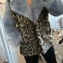 Jakke Faux Fur Coat UK10 Image 5