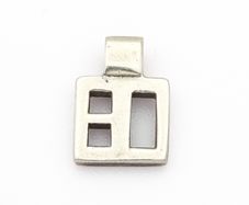 Vintage 925 Silver Geometric Pendant