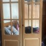 Selling 2 door wardrobe with shelves and hanging space Image 2