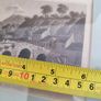 FRAMED ANTIQUE PRINT Glenmire [Glanmire] Bridge, near Cork drawn by R. Westall. A.R.A.  engraved by Edwd. Finden. Image 6