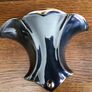 Black & Gold Art Deco Wall Vase Image 3