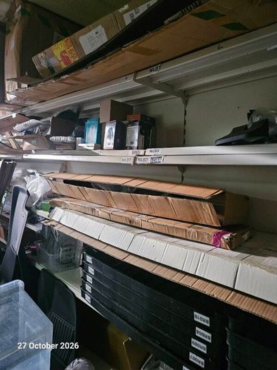 Shop Shelving 1.2m and 1m Bays