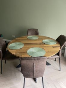 Dining room table and chairs