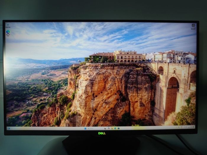 gaming pc, monitor and keyboard