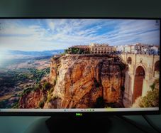 gaming pc, monitor and keyboard