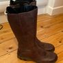 Dr Martens Authentic Leather Brown Boots Size 41/7 Image 3