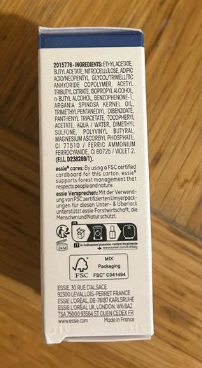 Essie all in one top coat & base coat