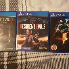 Resident Evil 3, 5 & Revelations 2 - Playstation/PS4