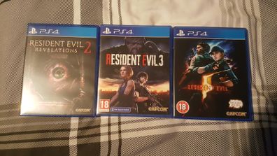 Resident Evil 3, 5 & Revelations 2 - Playstation/PS4