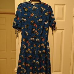 Blue Pattern Debenhams Dress