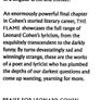 Leonard Cohen - Book Of Longing   &   The Flame. Image 5