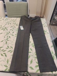 boys grey school trousers age 11-12