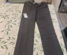boys grey school trousers age 11-12