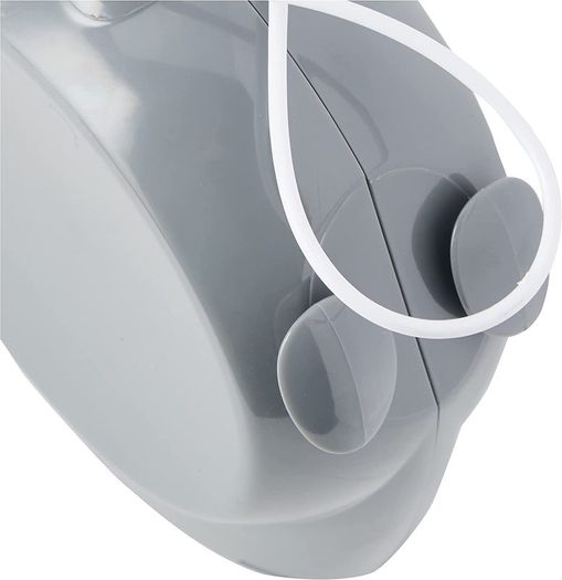 Outdoor Dual Retractable Clothes Washing Line with Wind Handle, 30 metres Drying Space, Metallic