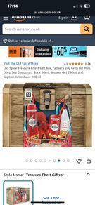 Old Spice Treasure Chest Gift Box