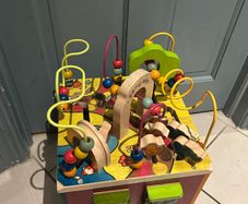 Zany Zoo Wooden Activity Cube Assortment