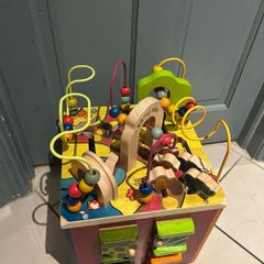 Zany Zoo Wooden Activity Cube Assortment