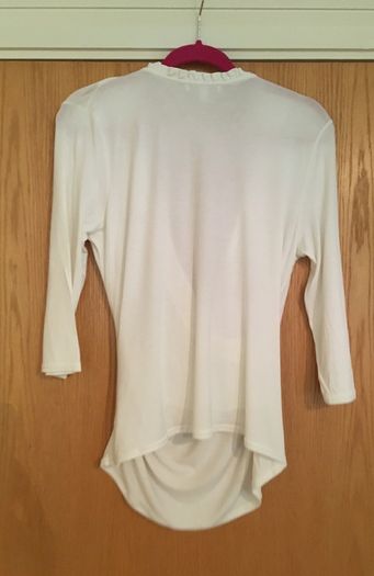 Vintage QUIN & DONNELLY Stretch Jersey Draped Top