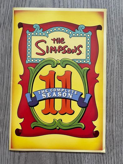 The Simpsons the eleventh season boxset dvd