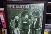 Giant vintage framed Smiths poster - The Queen is Dead / Salford Lads Club
