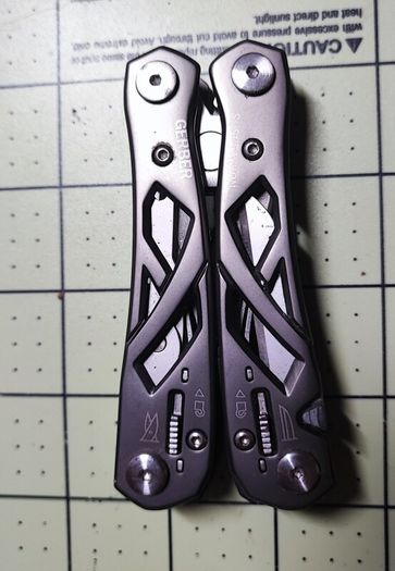 Gerber steel and aluminium multi-tool