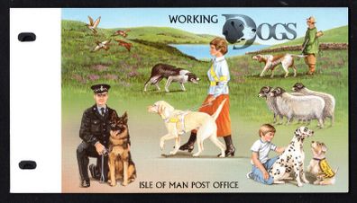 1996 Isle of Man Dogs (Labrador Guide Dog) Commemorative Stamp Miniature Sheet Presentation Pack
