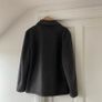 Paul Gavin Men's Wool Blend Chore Jacket Field Coat Charcoal Gray Size S Image 5