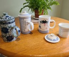 Herbal tea cups