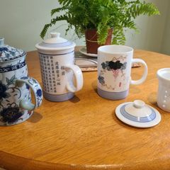 Herbal tea cups