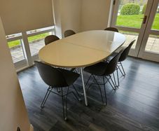 Dining room table and chairs