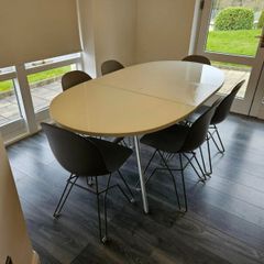 Dining room table and chairs