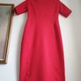 M&s Red Dress Size Uk 12 Image 4