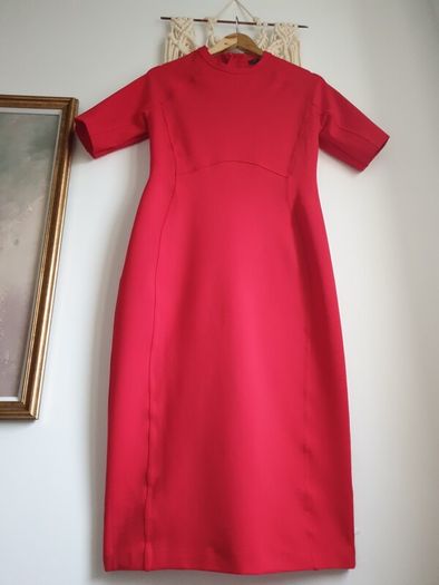 M&s Red Dress Size Uk 12