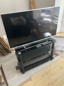 Sony TV + Stand + Soundbar